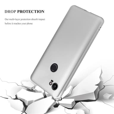 Google PIXEL 2 XL Suojakuori Kotelo (Hopea)