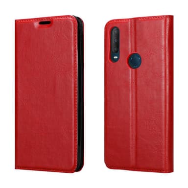 Alcatel 1S 2020 Suojakuori Lompakkokotelo (Punainen)