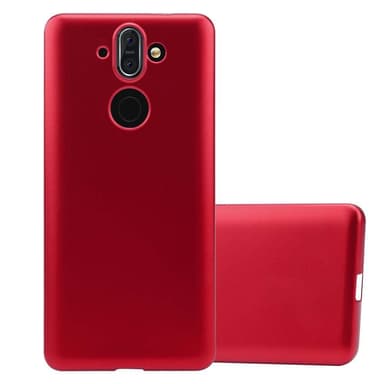 Nokia 8 Sirocco Suojakuori Kotelo (Punainen)