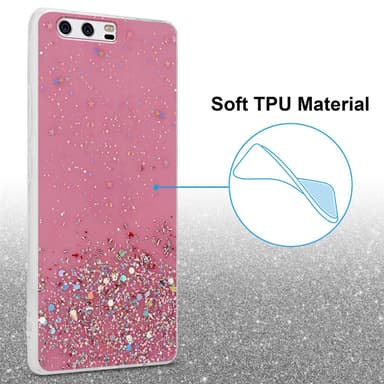 Huawei P10 Suojakuori Kotelo (Vaaleanpunainen)