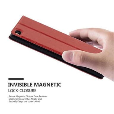Lompakkokotelo Huawei P8 Case (Punainen)