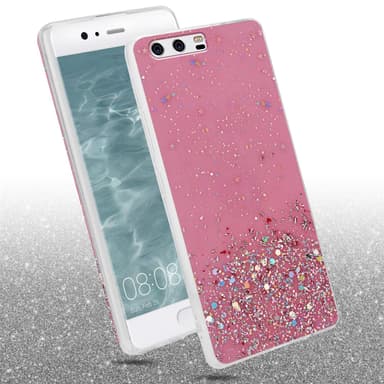 Huawei P10 Suojakuori Kotelo (Vaaleanpunainen)