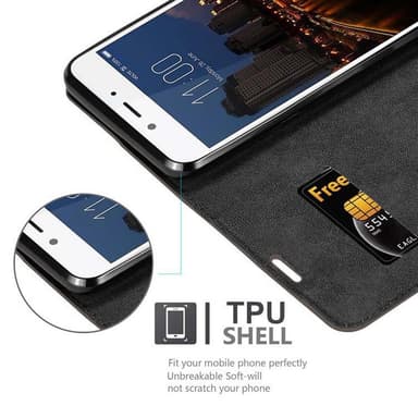 ZTE Nubia N2 Suojakuori Lompakkokotelo (Ruskea)