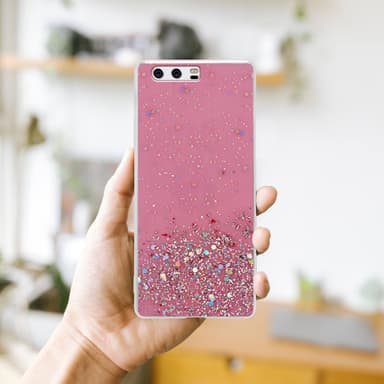 Huawei P10 Suojakuori Kotelo (Vaaleanpunainen)
