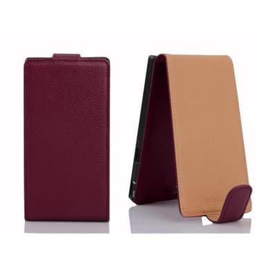 Huawei ASCEND P7 Suojakuori Lompakkokotelo (Violetti)