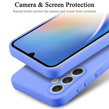 Samsung Galaxy A34 5G Suojakuori Kotelo (Violetti)