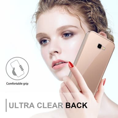Samsung Galaxy J4 PLUS Suojakuori Cover (Läpinäkyvä)
