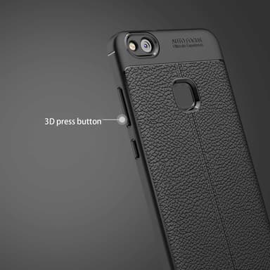 Huawei P10 LITE Suojakuori Case Cover (Musta)