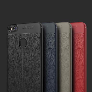 Huawei P10 LITE Suojakuori Case Cover (Musta)