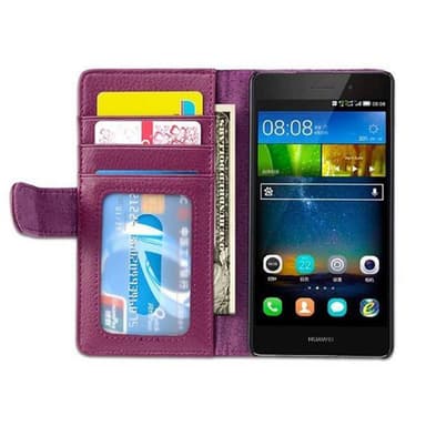 Huawei P8 LITE 2015 Suojakuori Kotelo (Violetti)