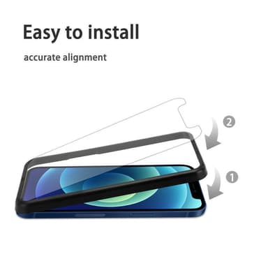 iPhone 12 PRO MAX 3x Näytönsuoja Karkaistu lasi