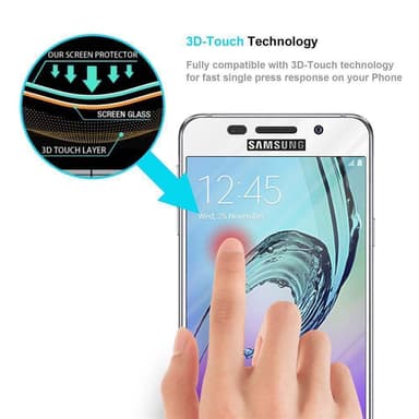 Samsung Galaxy A7 2016 Suojakalvo Karkaistu lasi