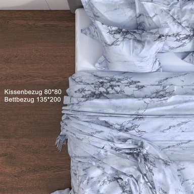 Pussilakana 135x200 Tyynyliina 80x80 Vuodevaatteet