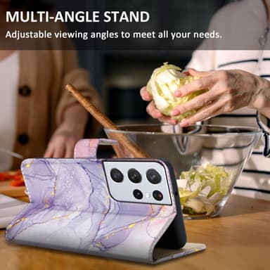 Samsung Galaxy S21 ULTRA Suojakuori Lompakkokotelo