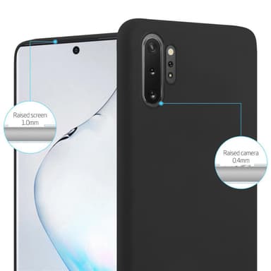 Suojakuori Samsung Galaxy NOTE 10 PLUS Kotelo (Musta)