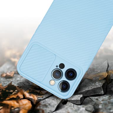iPhone 12 PRO MAX Suojakuori Kotelo (Sininen)