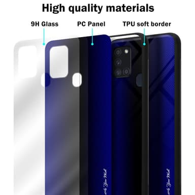 Samsung Galaxy A21s Suojakuori Kotelo (Violetti)