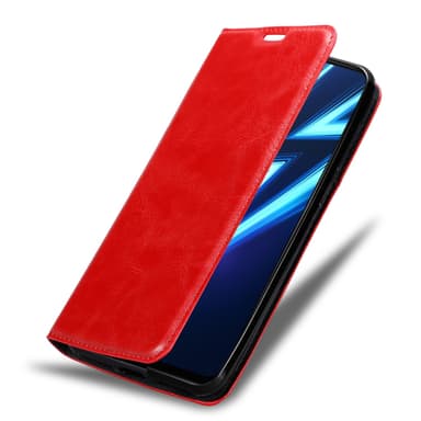 Realme 6 PRO Suojakuori Lompakkokotelo (Punainen)