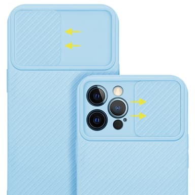 iPhone 12 PRO MAX Suojakuori Kotelo (Sininen)