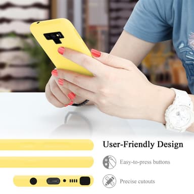 Samsung Galaxy NOTE 9 Suojakuori Kotelo (Keltainen)