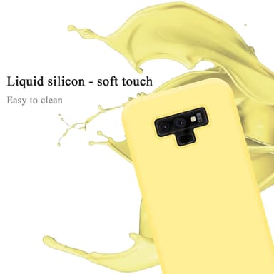 Samsung Galaxy NOTE 9 Suojakuori Kotelo (Keltainen)