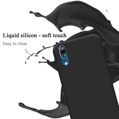 Huawei P20 Suojakuori Kotelo Case (Musta)