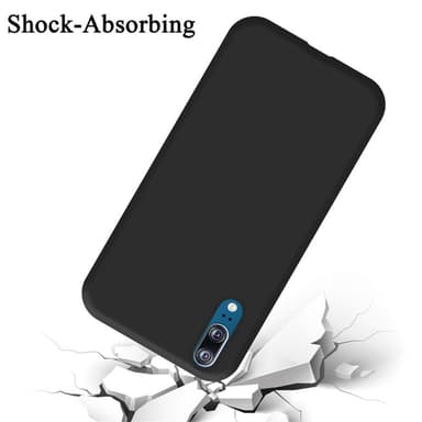 Huawei P20 Suojakuori Kotelo Case (Musta)