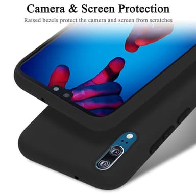 Huawei P20 Suojakuori Kotelo Case (Musta)