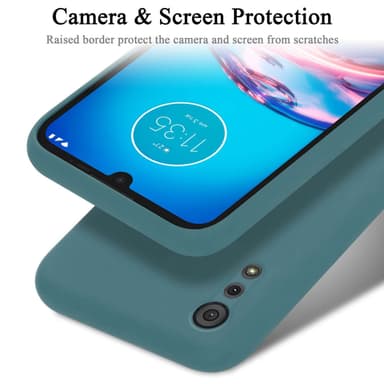 Motorola MOTO E6s 2020 Suojakuori Kotelo (Green)