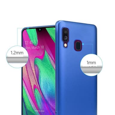 Samsung Galaxy A40 Suojakuori Kotelo (Sininen)