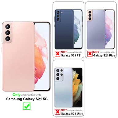 Suojakuori Samsung Galaxy S21 5G Kotelo (Sininen)