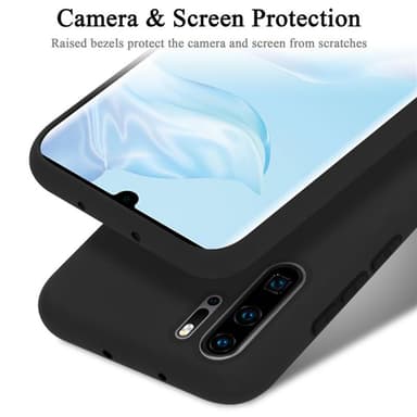 Huawei P30 PRO Suojakuori Kotelo Case (Musta)