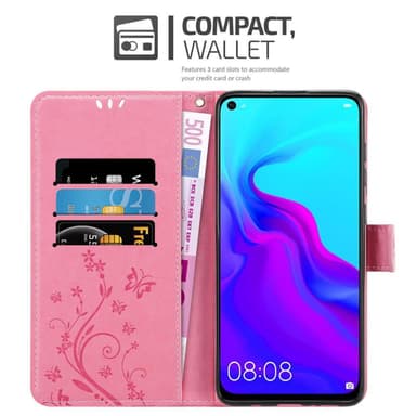 Huawei NOVA 4 Suojakuori Lompakkokotelo