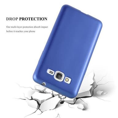 Samsung Galaxy GRAND PRIME Suojakuori Kotelo (Sininen)
