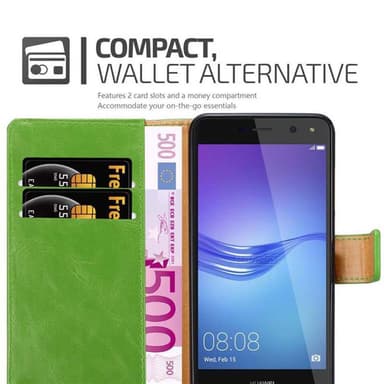 Huawei Y5 2017 / Y6 2017 Suojakuori Lompakkokotelo