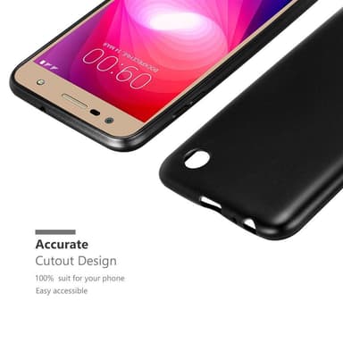 LG X POWER 2 Suojakuori Kotelo (Musta)