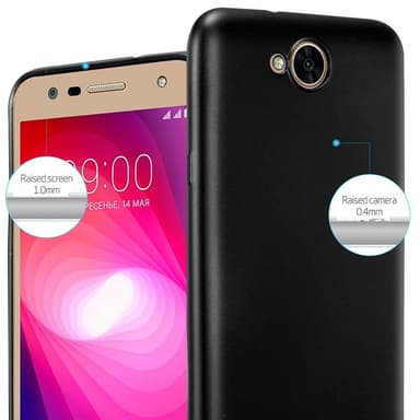 LG X POWER 2 Suojakuori Kotelo (Musta)