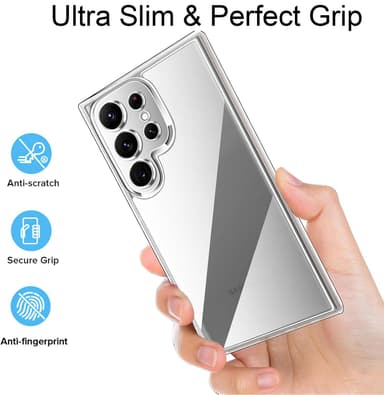 Samsung Galaxy S24 Ultra Suojakuori Kotelo (Läpinäkyvä)