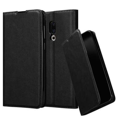 MEIZU 16 Suojakuori Lompakkokotelo (Musta)