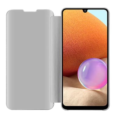 Suojakuori Samsung Galaxy A32 4G Lompakkokotelo (Hopea)