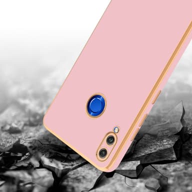 Honor 8X Suojakuori Case Cover (Vaaleanpunainen)