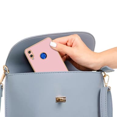 Honor 8X Suojakuori Case Cover (Vaaleanpunainen)