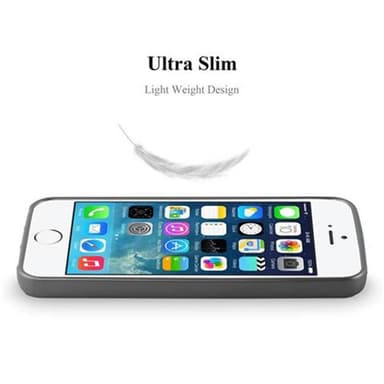 iPhone 5 / 5S / SE 2016 Suojakuori Kotelo (harmaa)