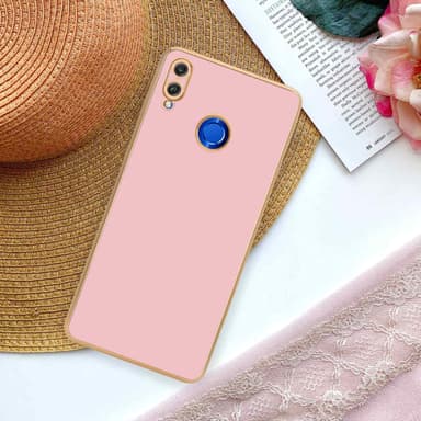 Honor 8X Suojakuori Case Cover (Vaaleanpunainen)