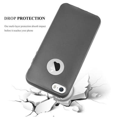 iPhone 5 / 5S / SE 2016 Suojakuori Kotelo (harmaa)