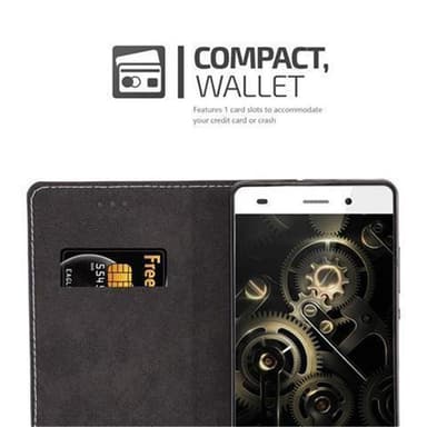 Huawei P8 LITE 2015 Suojakuori Case (Musta)