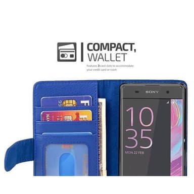 Sony Xperia XA Suojakuori Kotelo (Sininen)