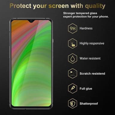 OnePlus 7T Suojakalvo Karkaistu lasi Näytönsuoja