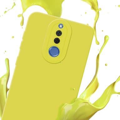 Huawei MATE 10 LITE Suojakuori Kotelo (Keltainen)