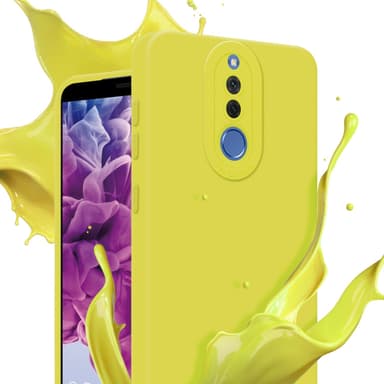 Huawei MATE 10 LITE Suojakuori Kotelo (Keltainen)